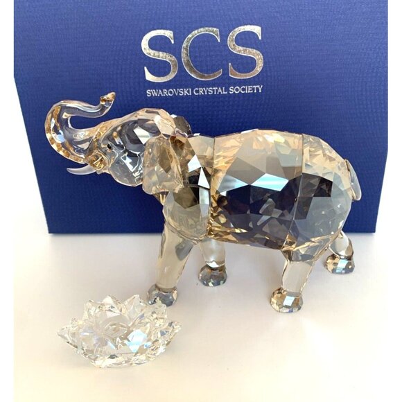 Swarovski Other - Swarovski Cinta Elephant Crystal Figurine SCS Annual Edition 2013 1137207 Retire